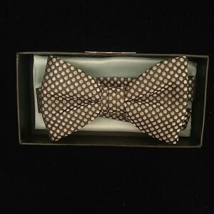 MEN'S LARR BRIO BOW TIE AND HANKY SET